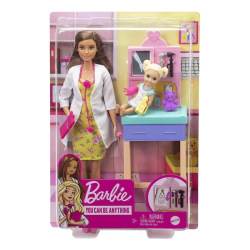 Mattel-Barbie Profesiones C/ Accesorios Dhb63