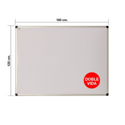 Pizarra Blanca Olami 120x180 Doble Faz Pizl3021218