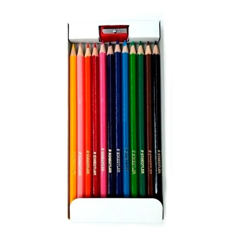 Caja Metálica x12 Lápices Dibujo Staedtler –