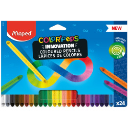 Lápiz Maped 861600 Color Peps Infinity X24 Colores