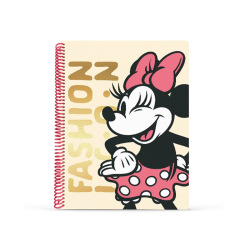 Cuaderno Mooving A4 X80hj Ray Minnie Mouse 1208131