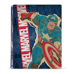 Cuaderno Mooving A4 X80h Marvel Univ Ray 1208208