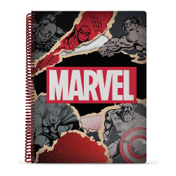 Cuaderno Mooving A4 X80h Marvel Univ Ray 1208208