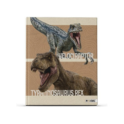 Cuaderno Mooving 19.5x24 T/D X48hj Jurassic World 1224232