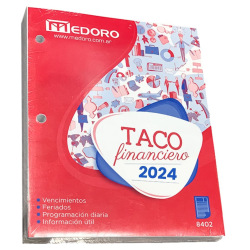 Taco Calendario Financiero Medoro 2024
