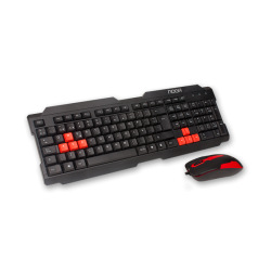 Combo Noga Teclado/Mouse Gamer Stormer Usb Nkb-300