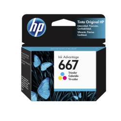 Cartucho Hp 667 Tri Color 3ym78al