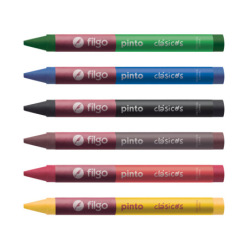 Crayón Filgo X12 Colores Pinto Wxc-E12