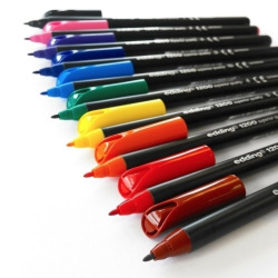 Marcador Edding 1200/10 Colour pen Set