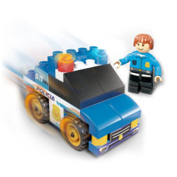 Dim-Blocky Policía Doy Pack 40 Piezas 1083