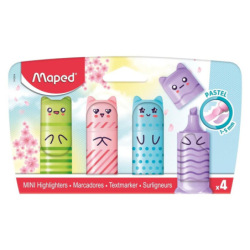 Resaltador Maped X4un. Pocket Gatitos 743604