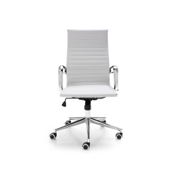 Silla De Oficina Rolic Porte Alta Blanca