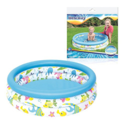 Bw-Pileta 3 Aros Decorada 102x25cm 51008