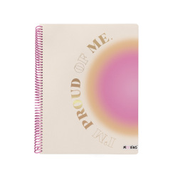 Cuaderno Mooving A4 X80h Pastel Univ Ray 1208210