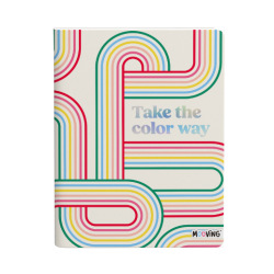 Cuaderno Mooving T/F X48hjs Cosido Rainbow 1159251