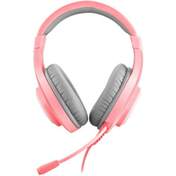 Auricular Redragon Gamer H260p Hylas Rosa C/Mic 3.5mm