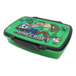 Lunchera Box Con Divisiones Minecraft 1000ml Mi027