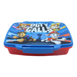 Lunchera Box Con Divisiones Paw Patrol 1000ml Pw213