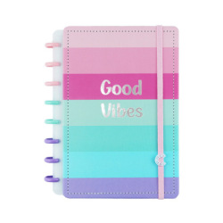 Cuaderno C.Inteligente A5 Good Vibes 60hs Ray 20 Lisas