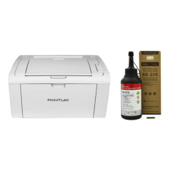 Combo Impresora Pantum Laser Mc P2509w+2 Recarga Rk-219