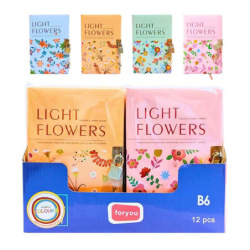 Diario Colours B6 Ligth Flowers 80h 26960