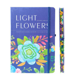 Libreta Colours A5 Con Elástico Flores 80h 25838