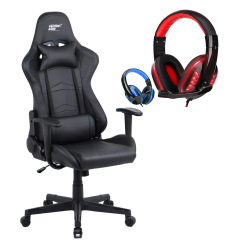 Silla Ri Gamer Premium Home Negra 44063474
