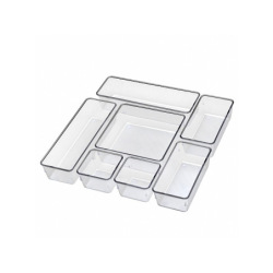 Organizador Acrimet Kit 7 Piezas Cristal 975.0