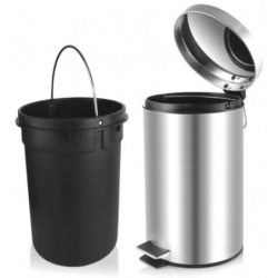 Cesto One Box Basura Acero Inox 20lt Ob-C20
