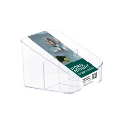 Organizador Paramount Cristal 3div 18x17x13 886