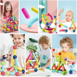 Dt-Magnetiks 36pz C/Tubos Y Pelotas 2862