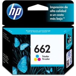 Cartucho HP 662 Tri-Color