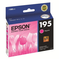 Cartucho Epson T-195 Magenta