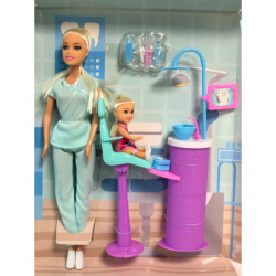 Sbg-Muñeca Tiny Dentista 4462
