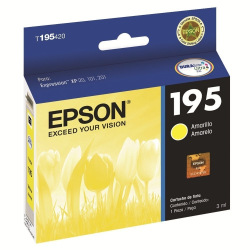 Cartucho Epson T-195 Amarillo