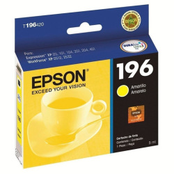 Cartucho Epson T-196 Amarillo