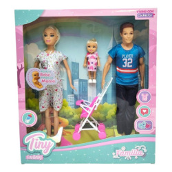 Sbg-Muñeca Tiny Y Su Familia 3866