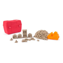 Cf-Arena Mágica Kinetic Sand Kit Construcción 71674