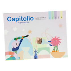 Block Capitolio Dibujo Pastel N5 X 20 H 6353