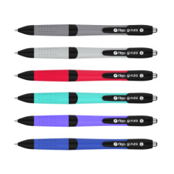Boligrafo Filgo Retrac Ginza 1mm C.Color T.Negro Gn10