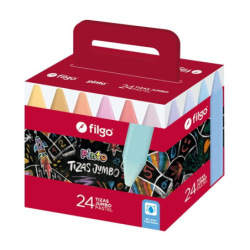 Tiza Filgo Pinto Jumbo X24 Pastel Chkj-24-Pas
