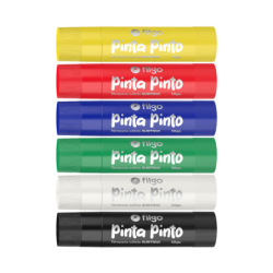 Tempera Filgo Solida X6 Colores Clasicos Temps-E6-Sur