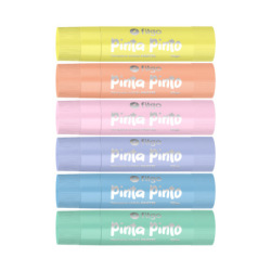 Tempera Filgo Solida X6 Colores Pastel Temps-E6-Pas