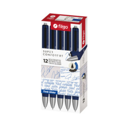 Boligrafo Filgo Retrac Super Confort 1mm Azul Scrt10