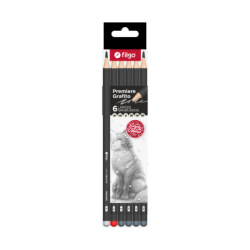 Lapices Filgo Grafito Premiere X6 Graduados Pn103-C6