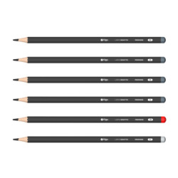 Lapices Filgo Grafito Premiere X6 Graduados Pn103-C6