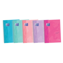 Cuaderno Europeanbook A4 120hr 1 Touch Pastel 75564