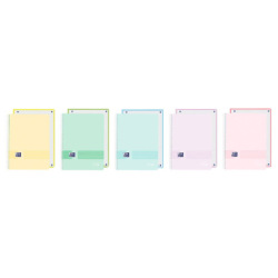 Cuaderno Europeanbook A4 80hr 1 Live Y Go Pastel 187969