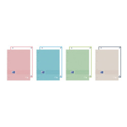 Cuaderno Europeanbook A4 80hr Oxford You Pastel 184005