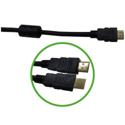 Cable Nisuta Hdmi Dorado V2.0 4K X 2K 7Mts. Nscahdmi7